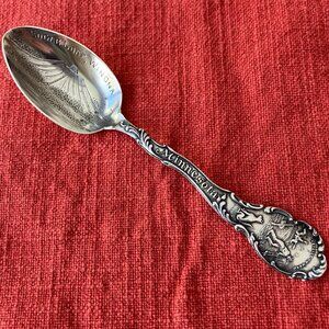 Minnesota Sterling Silver Souvenir Spoon 5.5" 19.8g, Sugar Loaf, Winona